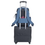 RivaCase 8365 Biscayne blue carry-on Laptop backpack 17.3" Τσάντα μεταφοράς Laptop Μπλε